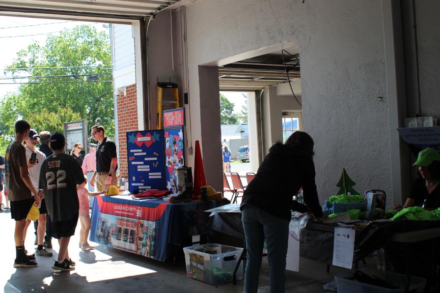 Open House at Round Hill Volunteer Fire Department.