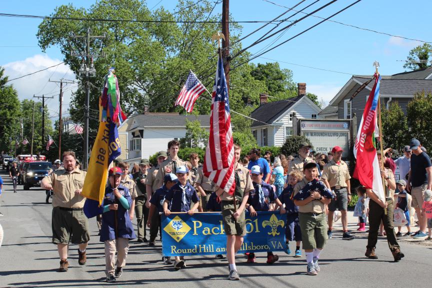 And here comes the parade!!